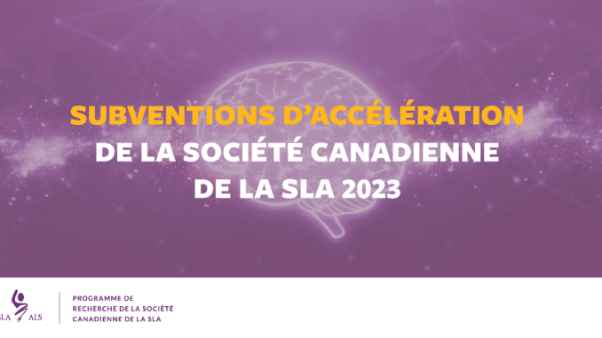ALS Canada_Acceleration Grant announcement Header - FR